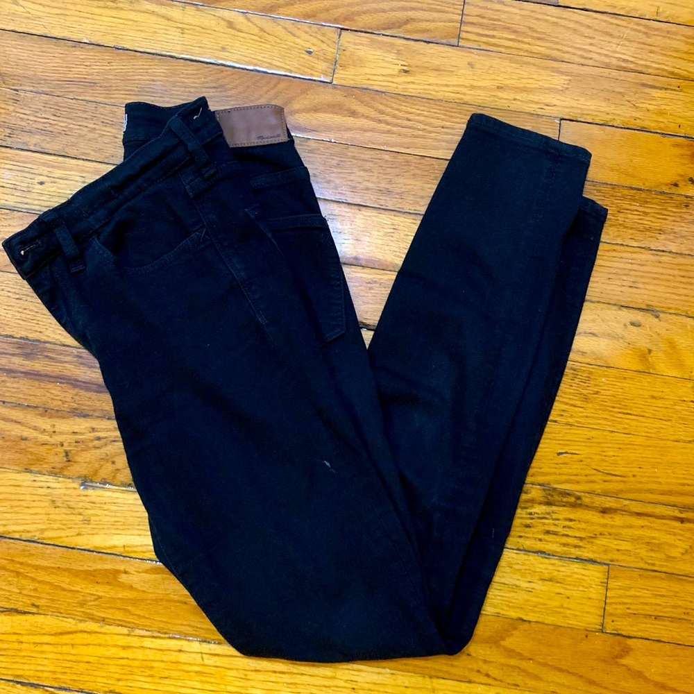 Madewell Roadtripper Black Jeans